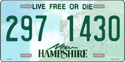 NH license plate 2971430