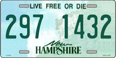 NH license plate 2971432
