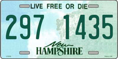 NH license plate 2971435