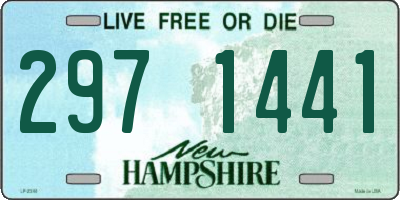 NH license plate 2971441