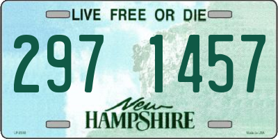 NH license plate 2971457