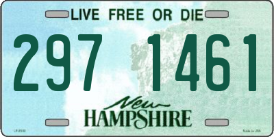 NH license plate 2971461