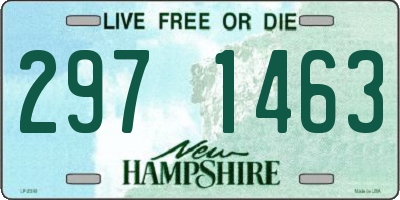 NH license plate 2971463