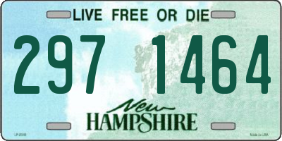 NH license plate 2971464
