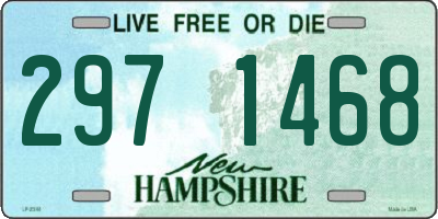 NH license plate 2971468