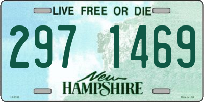 NH license plate 2971469