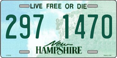NH license plate 2971470