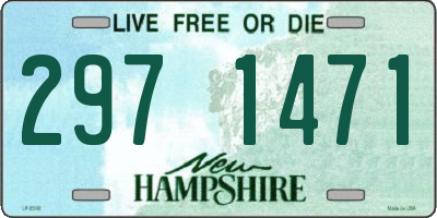 NH license plate 2971471