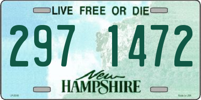 NH license plate 2971472