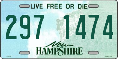 NH license plate 2971474