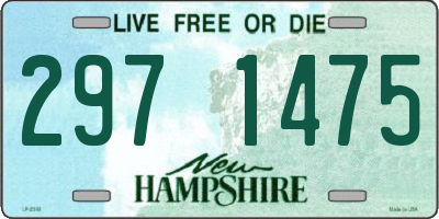 NH license plate 2971475
