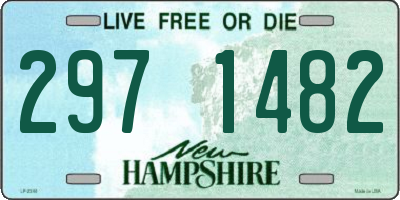 NH license plate 2971482