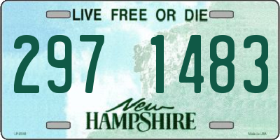 NH license plate 2971483