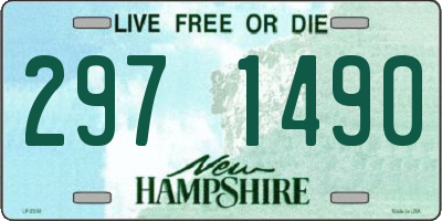 NH license plate 2971490