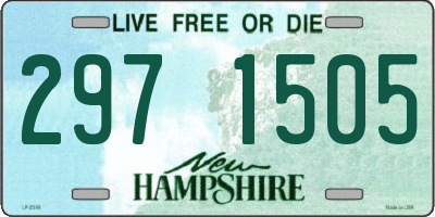 NH license plate 2971505