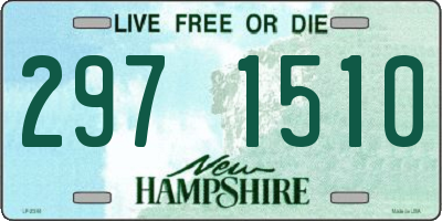 NH license plate 2971510