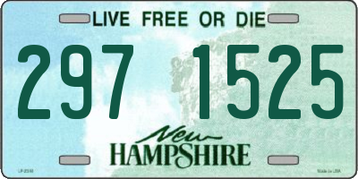 NH license plate 2971525