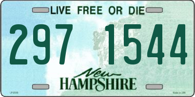 NH license plate 2971544
