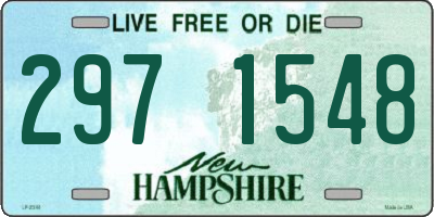 NH license plate 2971548