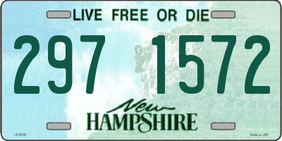 NH license plate 2971572