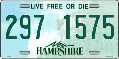 NH license plate 2971575