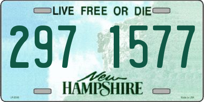 NH license plate 2971577