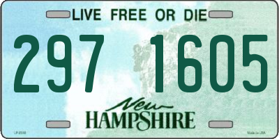 NH license plate 2971605