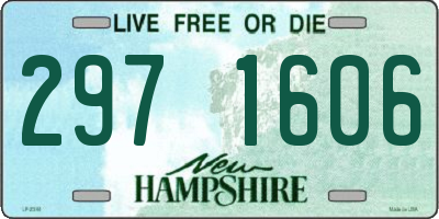 NH license plate 2971606