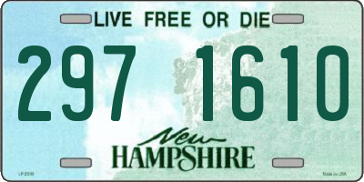 NH license plate 2971610