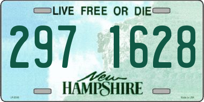 NH license plate 2971628
