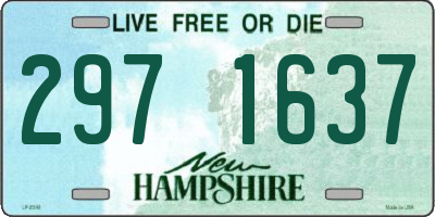 NH license plate 2971637