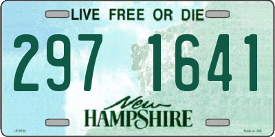 NH license plate 2971641