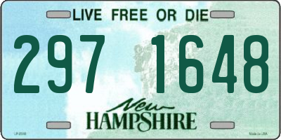 NH license plate 2971648