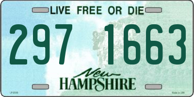 NH license plate 2971663
