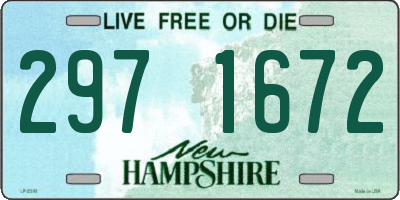 NH license plate 2971672