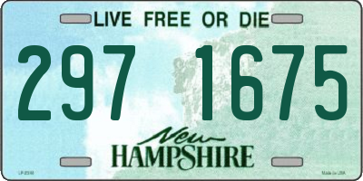 NH license plate 2971675