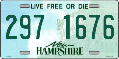 NH license plate 2971676