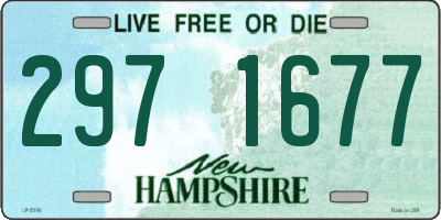 NH license plate 2971677