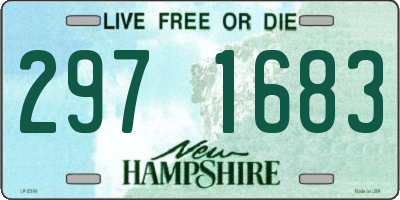 NH license plate 2971683