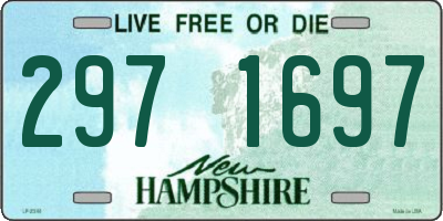 NH license plate 2971697