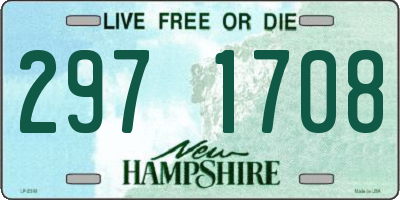 NH license plate 2971708