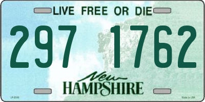 NH license plate 2971762