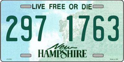 NH license plate 2971763