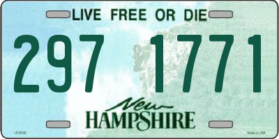 NH license plate 2971771