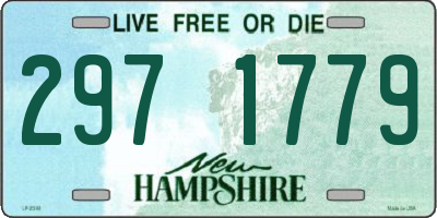 NH license plate 2971779