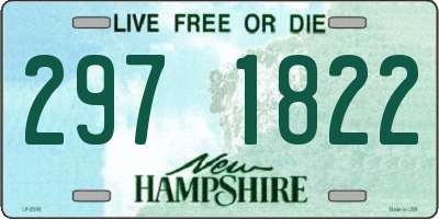 NH license plate 2971822