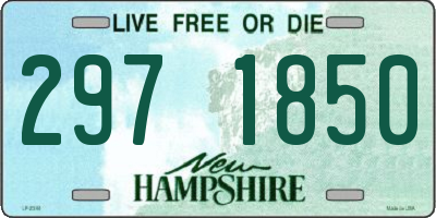 NH license plate 2971850
