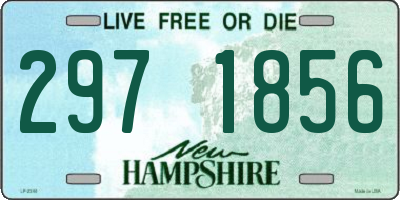 NH license plate 2971856
