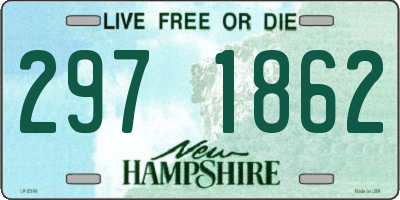 NH license plate 2971862