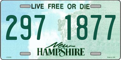 NH license plate 2971877